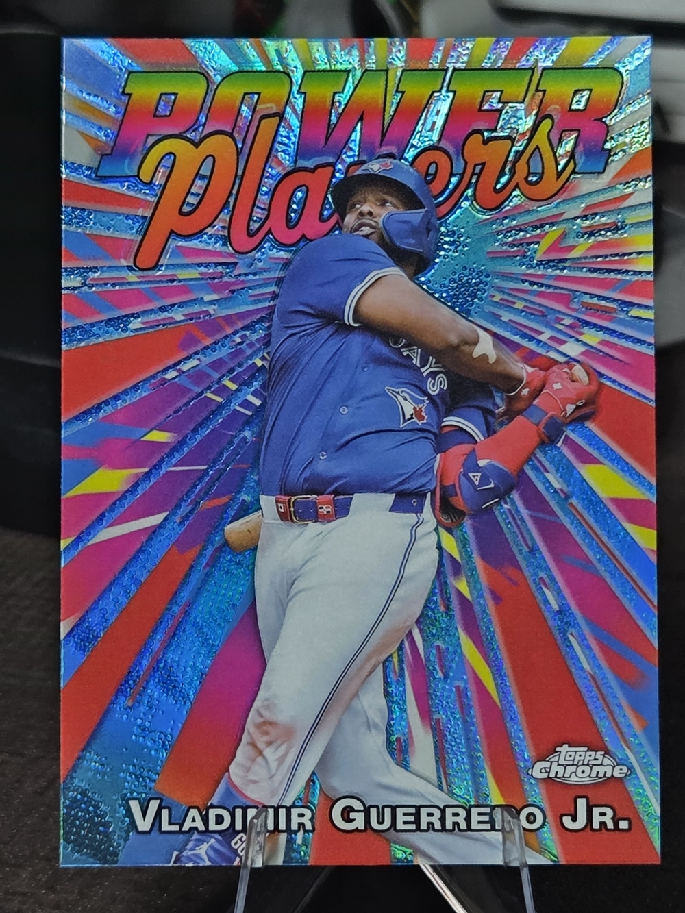Vladimir Guerrero Jr. Power Players Holo Baseball Card